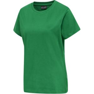 215124-6411-t-shirt-femme-hummel-red-heavy-green