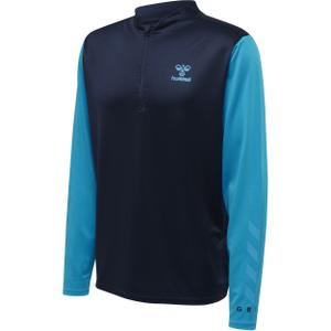 216112-7146-veste-de-survetement-semi-zippee-hummel-on-grid-blue