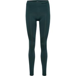 216772-6236-legging-sans-couture-taille-haute-femme-hummel-shaping-green