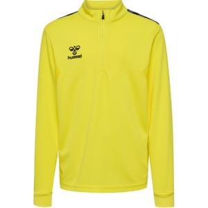 219974-5269-veste-de-survetement-demi-zippe-enfant-hummel-authentic-yellow
