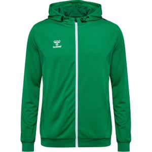219979-6235-veste-de-survetement-a-capuche-zippe-polyester-hummel-authentic-green