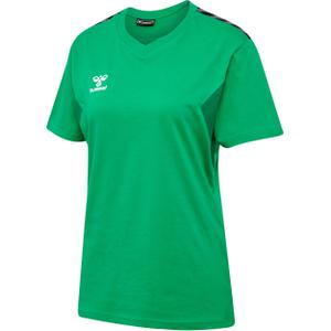 220009-6235-t-shirt-femme-hummel-authentic-green
