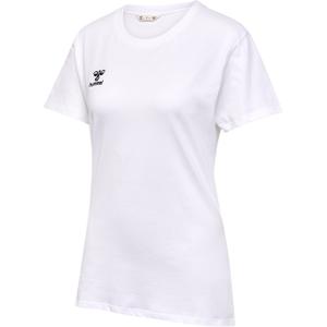 224830-9001-t-shirt-femme-hummel-go-2-0-white