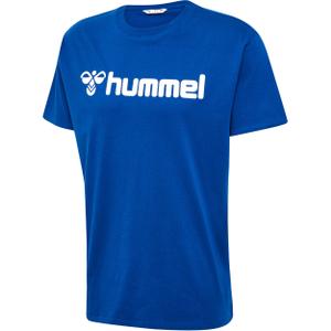 224840-7045-t-shirt-hummel-go-2-0-logo-bleu