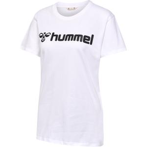 224842-9001-t-shirt-femme-hummel-go-2-0-logo-white