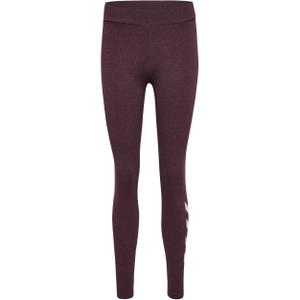 229974-8035-legging-taille-haute-a-logo-femme-hummel-pulse-fudge-melange