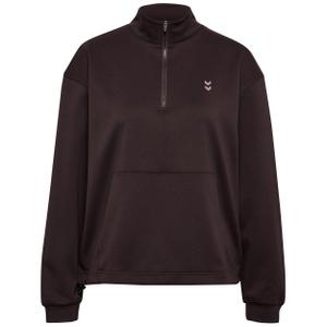 230487-8016-sweatshirt-demi-zip-femme-hummel-soft-fudge