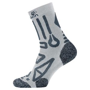 1904292-4650-chaussettes-jack-wolfskin-trekking-pro-classic-cut-gris-clair