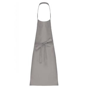 k8000-lightgrey-tablier-kariban-polycoton-sans-poche-gris-clair-tu