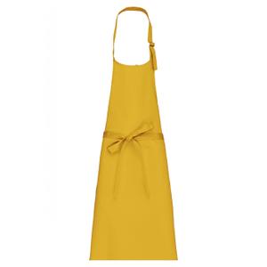 k8000-mustard-tablier-kariban-polycoton-sans-poche-jaune-moutarde-tu