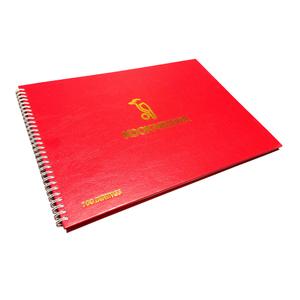 3t297101-carnet-de-scores-a-reliure-spirale-100-auberges-kookaburra-rouge-tu