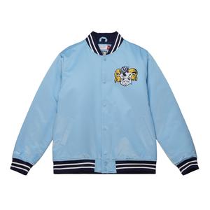 ojbf3413-uncyypppltbl-blouson-satin-epais-mitchell-ness-universite-de-la-caroline-du-nord-light-blue