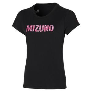 k2ga220209-t-shirt-femme-mizuno-athletic-mizuno-noir