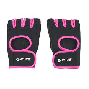p2i800070-gants-de-fitness-femme-pure2improve-neoprene-noir-rose-s-m