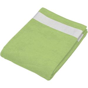 k118-lime-white-drap-de-plage-kariban-vert-fluo-blanc-tu