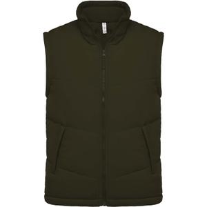 k6118-mossygreen-doudoune-sans-manches-kariban-double-polaire-vert-bouteille