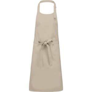 k8000-beige-tablier-kariban-polycoton-sans-poche-beige-tu