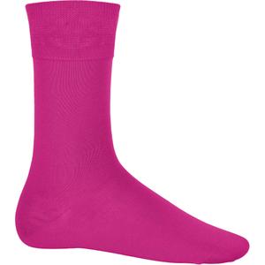 k813-fuchsia-chaussettes-coton-kariban-ville-rose-fuchsia