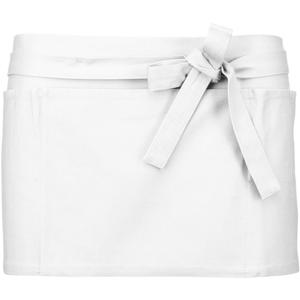 k886-white-tablier-kariban-coton-court-blanc-tu