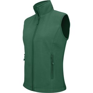 k906-kellygreen-gilet-femme-kariban-micropolaire-melodie-vert-fonce