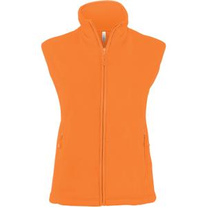 k906-orange-gilet-femme-kariban-micropolaire-melodie-orange