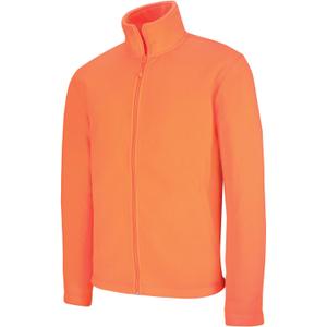 k911-fluorescentorange-veste-micropolaire-kariban-falco-zippee-orange-fluo