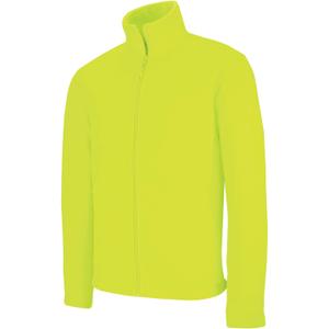 k911-fluorescentyellow-veste-micropolaire-kariban-falco-zippee-jaune-fluo