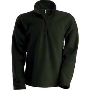 k912-greenolive-veste-polaire-col-zippe-kariban-enzo-vert-olive