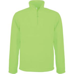 k912-lime-veste-polaire-col-zippe-kariban-enzo-vert-fluo