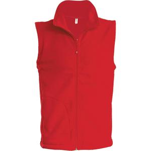 k913-red-gilet-micropolaire-kariban-luca-rouge