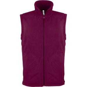 k913-wine-gilet-micropolaire-kariban-luca-rouge-bordeaux