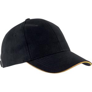 kp011-black-yellow-casquette-k-up-orlando-6-panneaux-noir-jaune-tu