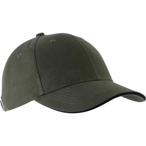 kp011-khaki-black-casquette-k-up-orlando-6-panneaux-marron-kaki-boir-tu