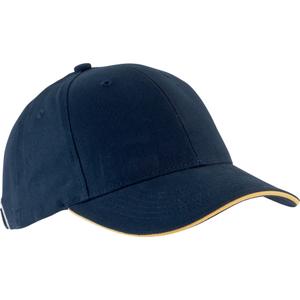 kp011-navy-yellow-casquette-k-up-orlando-6-panneaux-bleu-marine-jaune-tu