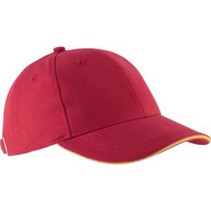 kp011-red-yellow-casquette-k-up-orlando-6-panneaux-rouge-jaune-tu