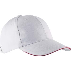 kp011-white-red-casquette-k-up-orlando-6-panneaux-blanc-rouge-tu