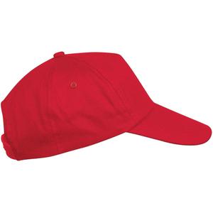kp041-red-casquette-junior-k-up-5-panneaux-amovible-rouge-tu