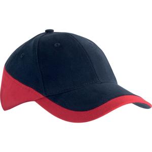 kp045-navy-red-casquette-k-up-racing-6-panneaux-bleu-marine-rouge-tu