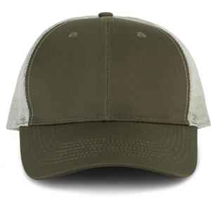 kp110-khaki-lightgrey-casquette-k-up-trucker-oeko-tex-marron-kaki-gris-tu