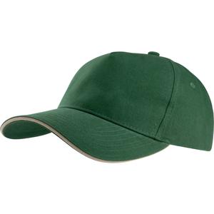 kp124-forestgreen-beige-casquette-k-up-5-panneaux-vert-foret-beige-tu