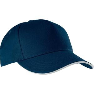 kp130-navy-white-casquette-k-up-contraste-5-panneaux-bleu-marine-blanc-tu