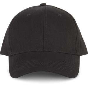 kp134-black-casquette-coton-bio-k-up-6-panneaux-noir-tu