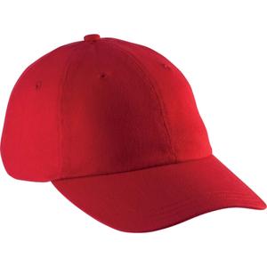 kp154-red-casquette-k-up-profil-bas-6-panneaux-rouge-tu