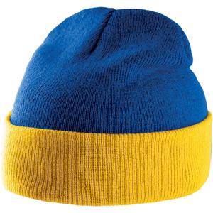 kp514-royalblue-yellow-bonnet-k-up-bicolore-revers-bleu-royal-jaune-tu