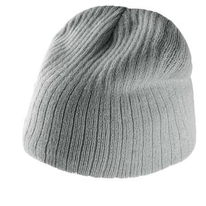 kp517-lightgrey-bonnet-k-up-tricot-cotele-gris-clair-tu