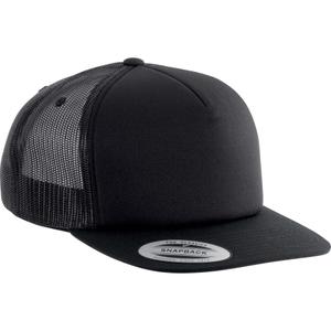 kp911-black-casquette-k-up-trucker-classique-5-panneaux-noir-tu