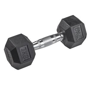 k3476-haltere-en-caoutchouc-hex-tanga-sports-argente-argent-7-kg