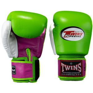 bgvl-3-3t-dkpk-gre-white-10-oz-gants-de-boxe-thai-twins-special-bgvl-3-3t-neon-green