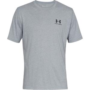 1326799-036-t-shirt-under-armour-sportstyle-left-chest-logo-gris-noir