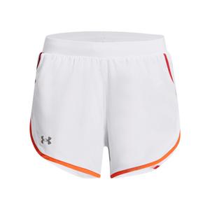 1350196-104-short-femme-under-armour-fly-by-2-0-blanc-orange-blast